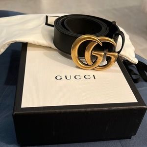 SOLD - Gucci Marmont GG belt (Woman)